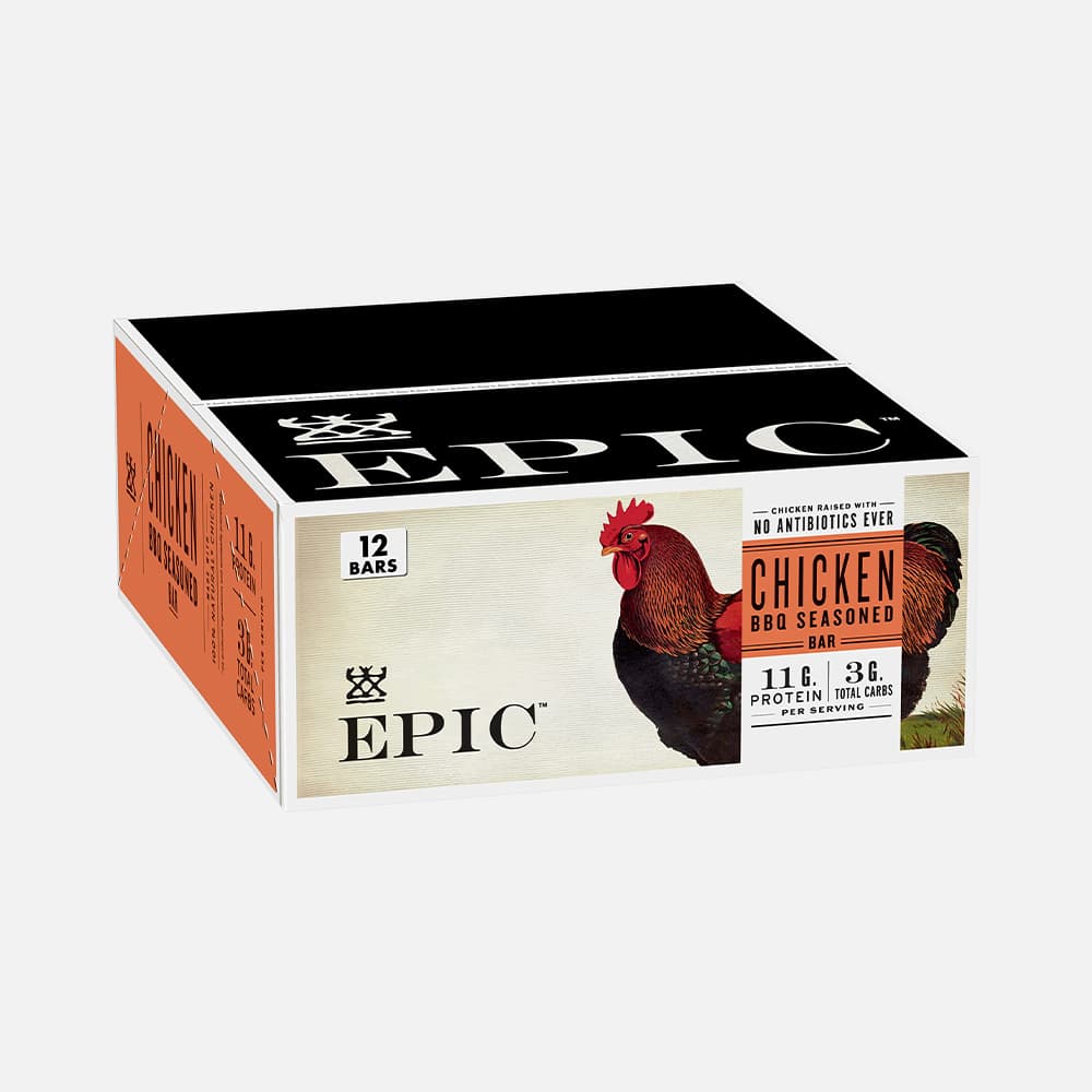 BBQ Chicken Protein Bar 11g - 12 Bars (1.3oz Each)