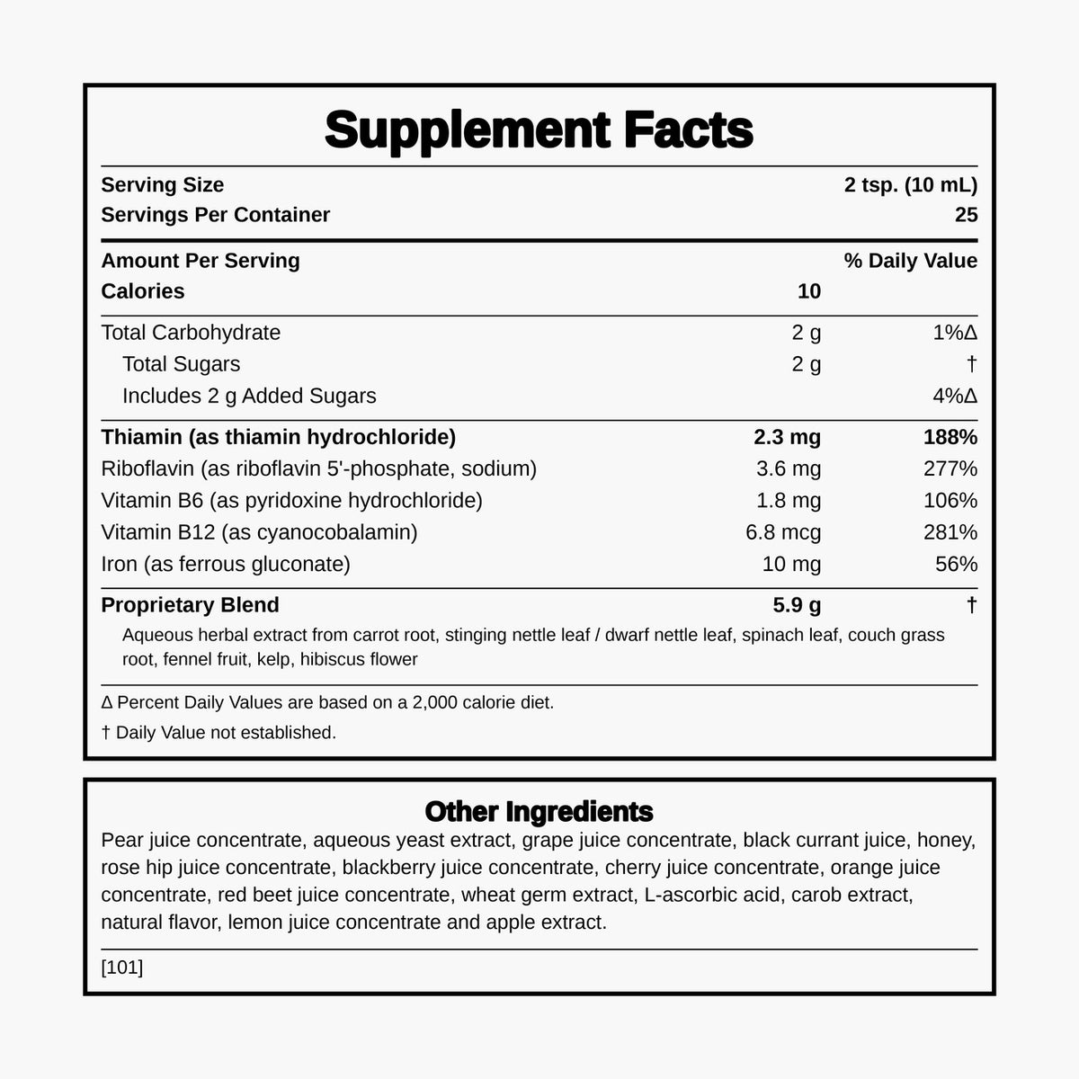 Floradix - Iron & Herbs Liquid Herbal Supplement - 8.5 fl oz