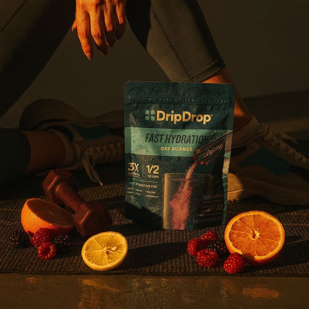 DripDrop Electrolyte Powder - 32 Sticks (Variety)