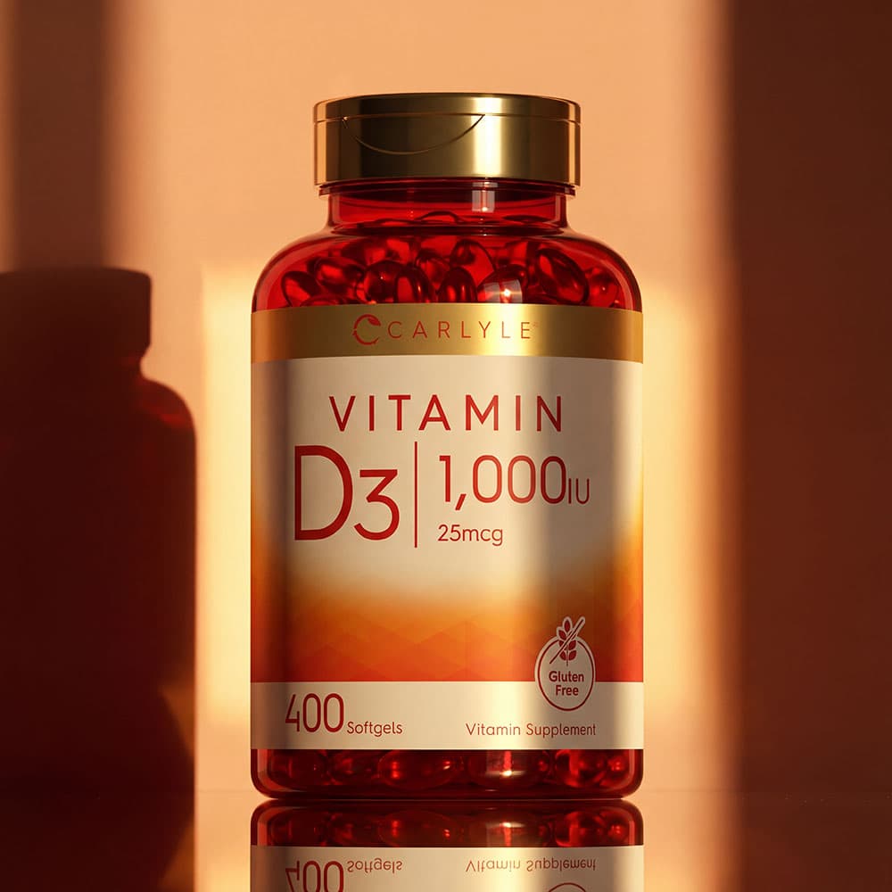 Vitamin D3 1000 IU - 400 Softgels