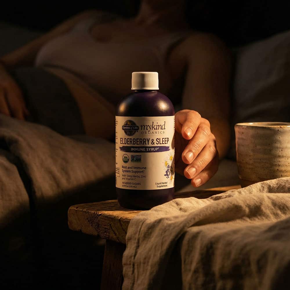 Organic Elderberry Sleep Immune Syrup - 6.59 fl oz Liquid