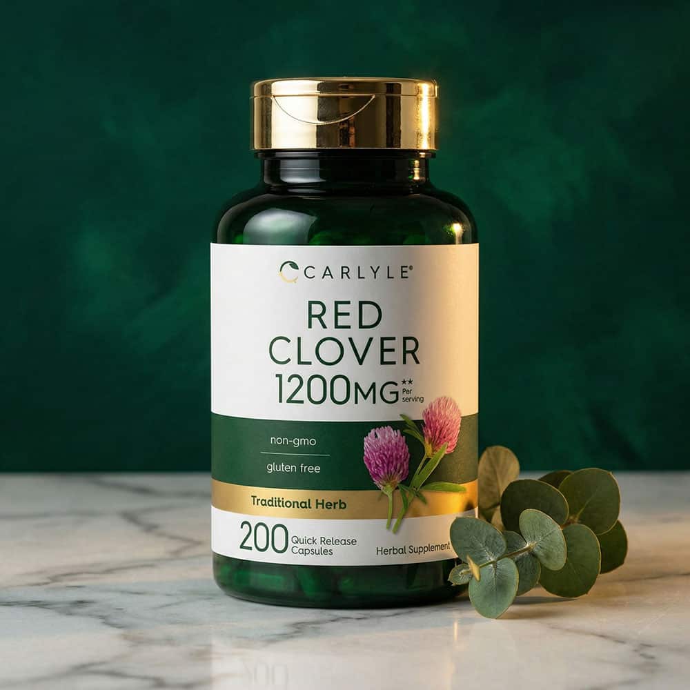 Red Clover Blossom Extract 1200mg - 200 Capsules
