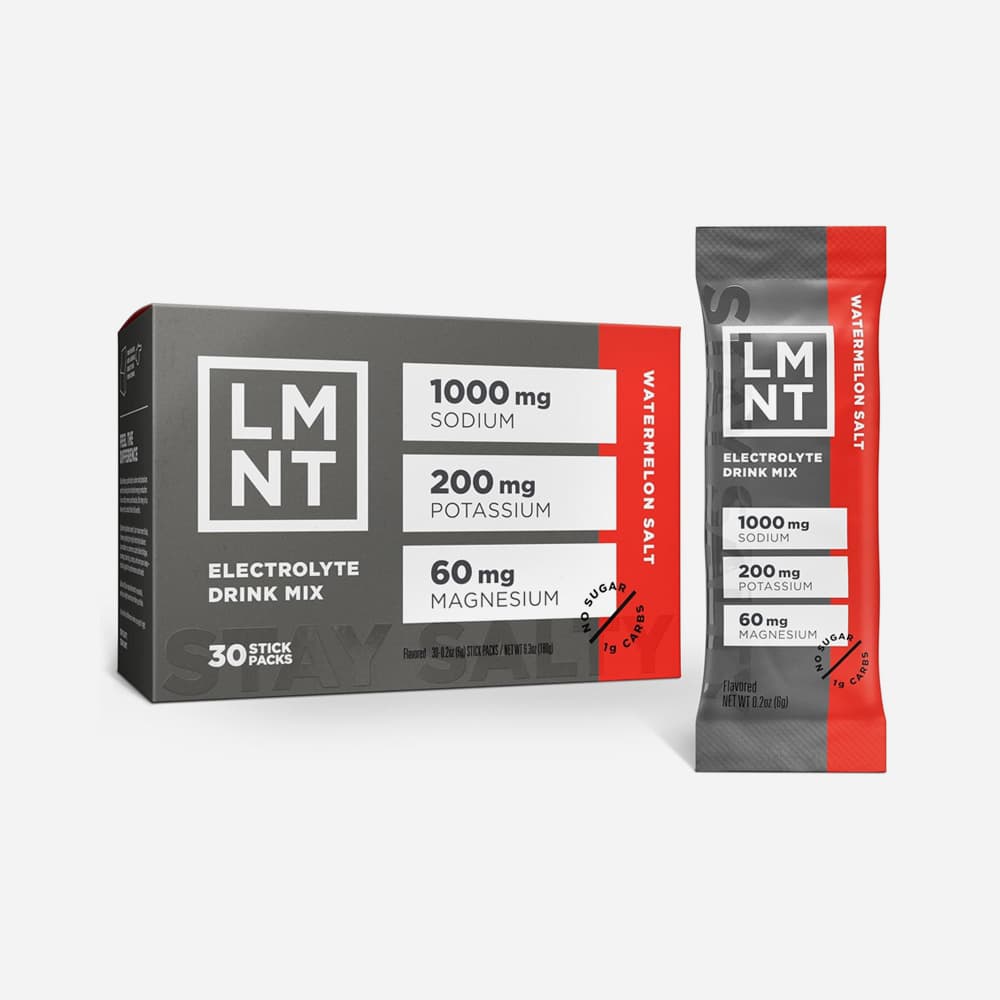 LMNT - Zero Sugar Electrolytes - Watermelon Salt 30 Sticks