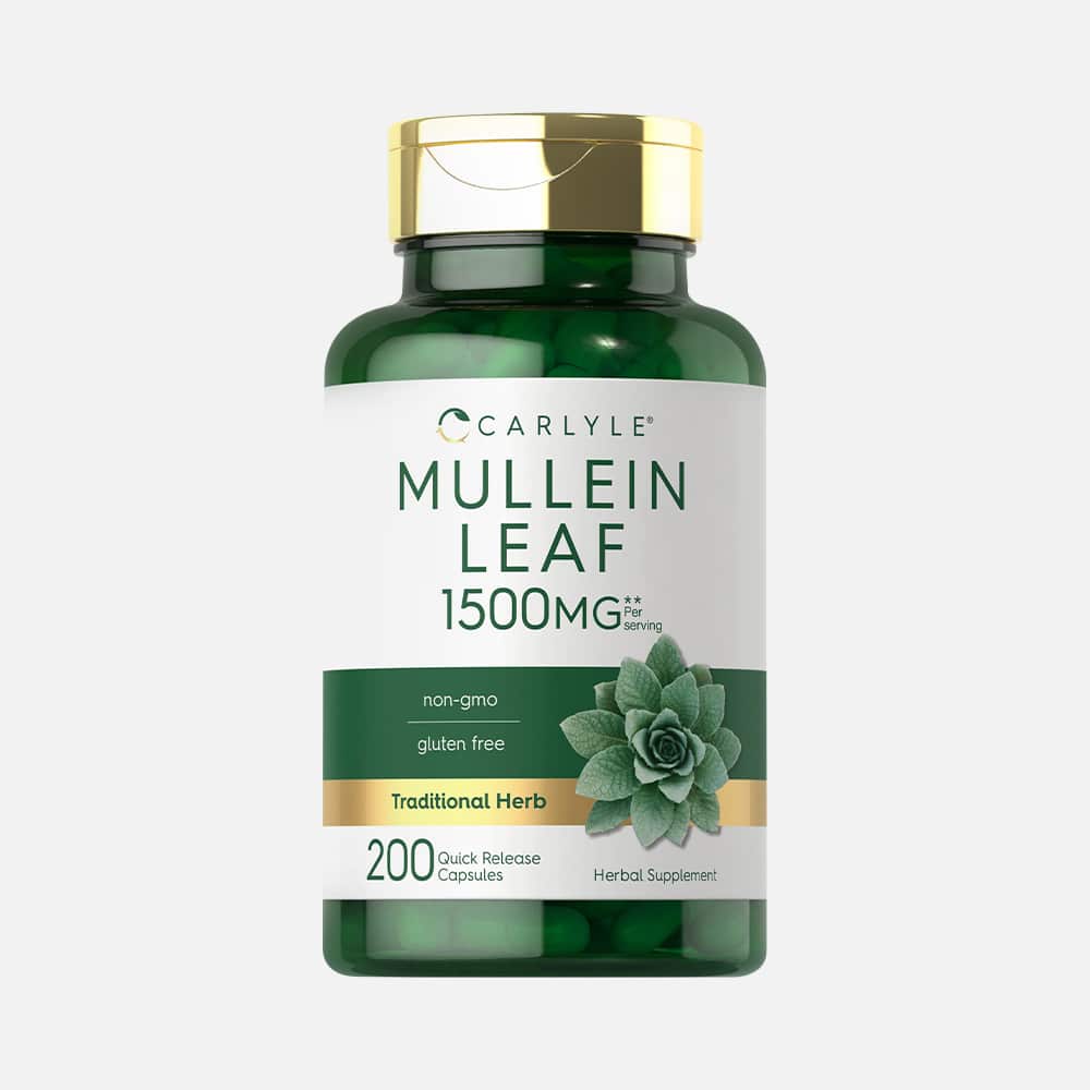 Mullein Leaf Extract 1500mg - 200 Capsules