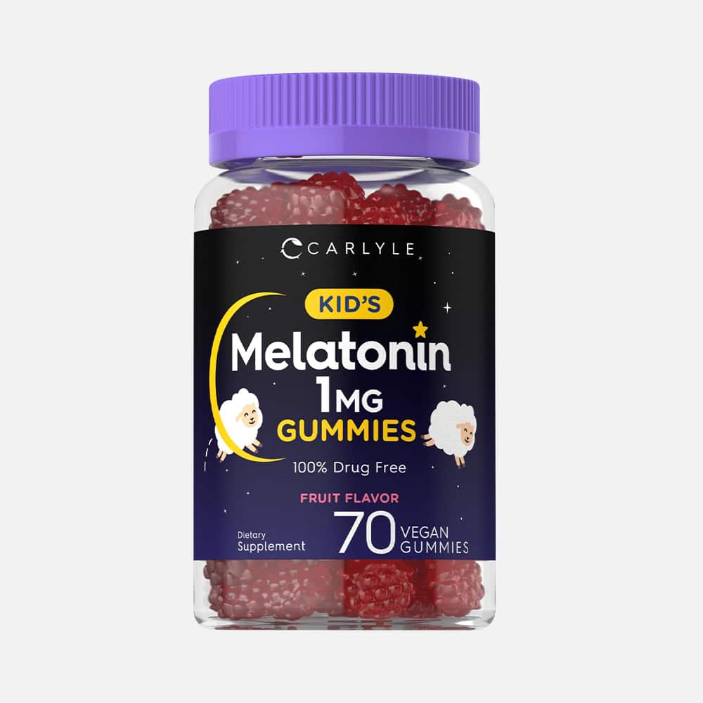 Melatonin 1mg - 70 Kids Gummies (Berry Flavor)