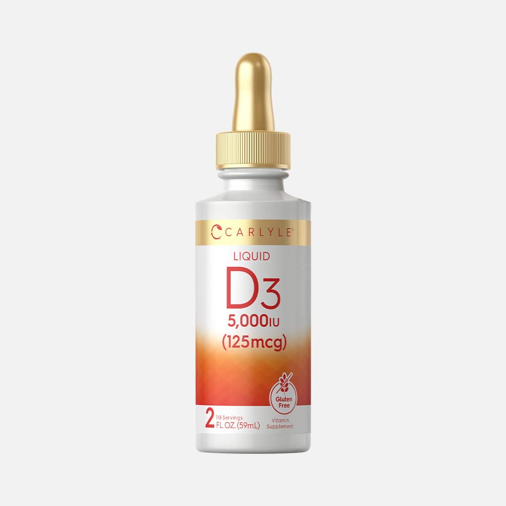 Vitamin D3 5000 IU (125 mcg) - 2 oz Liquid Drops