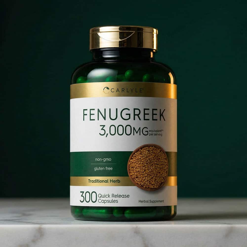 Fenugreek Extract 300mg - 300 Capsules