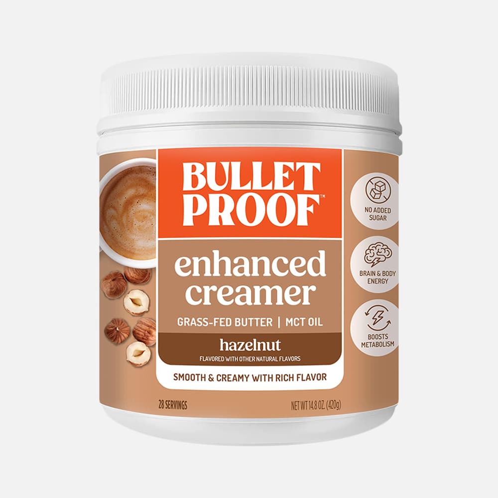 Hazelnut Keto Creamer with MCT Oil - 14.8oz Powder