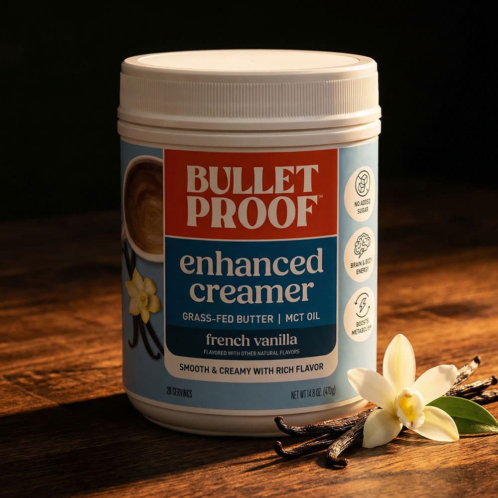 French Vanilla Creamer with MCT Oil - 14.8oz Powder