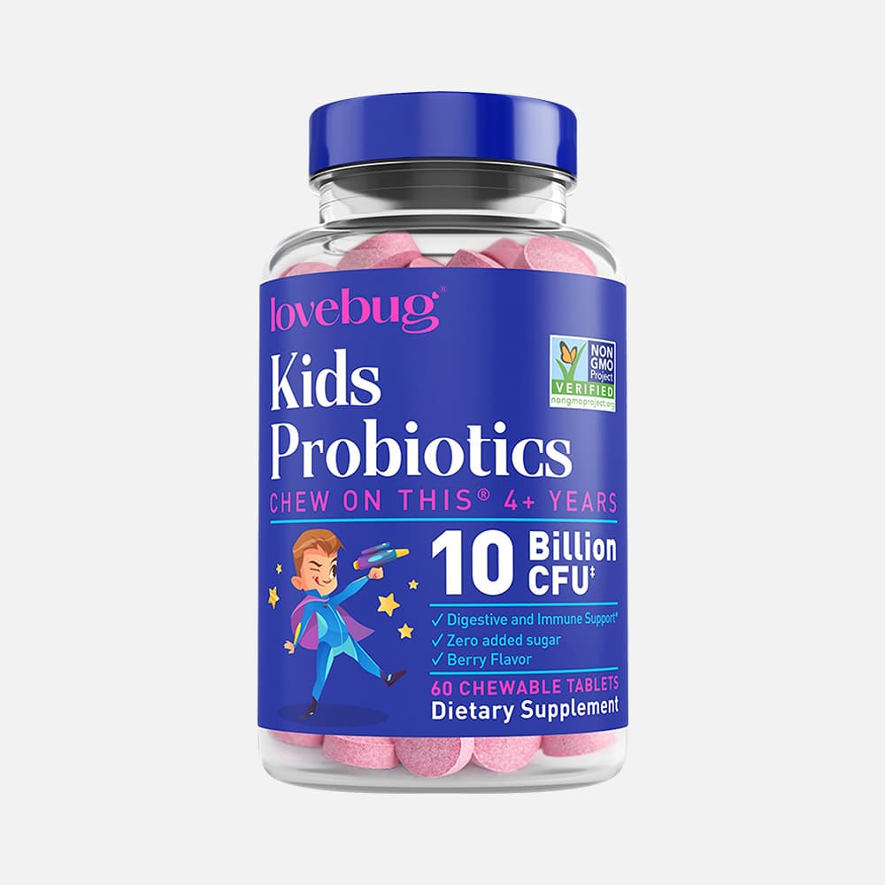 Kids Probiotic 10 Billion CFU - 60 Chewable Tablets