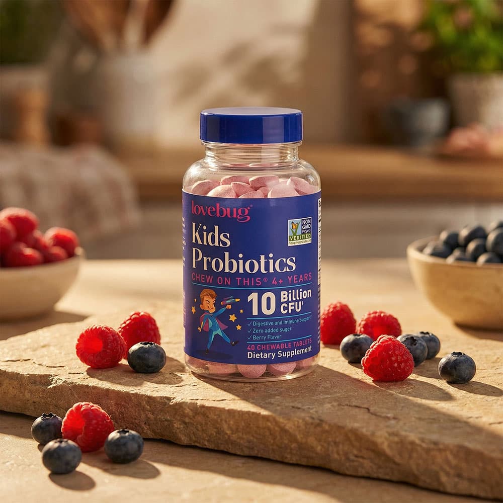 Kids Probiotic 10 Billion CFU - 60 Chewable Tablets