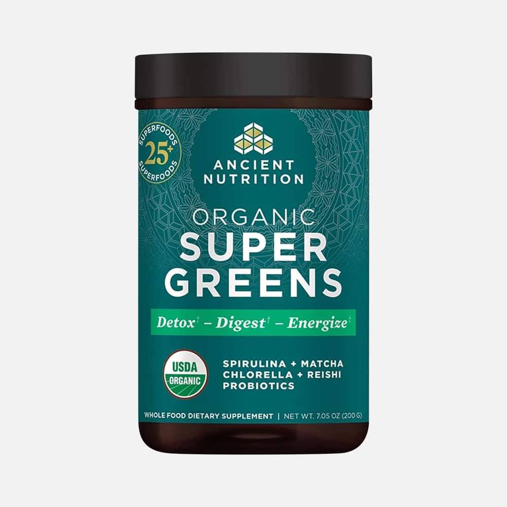 Organic Super Greens Powder - 25 Servings