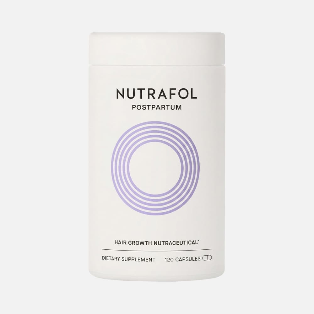 Nutrafol Postpartum Hair Growth Support, 120 Capsules – 1-Month Supply