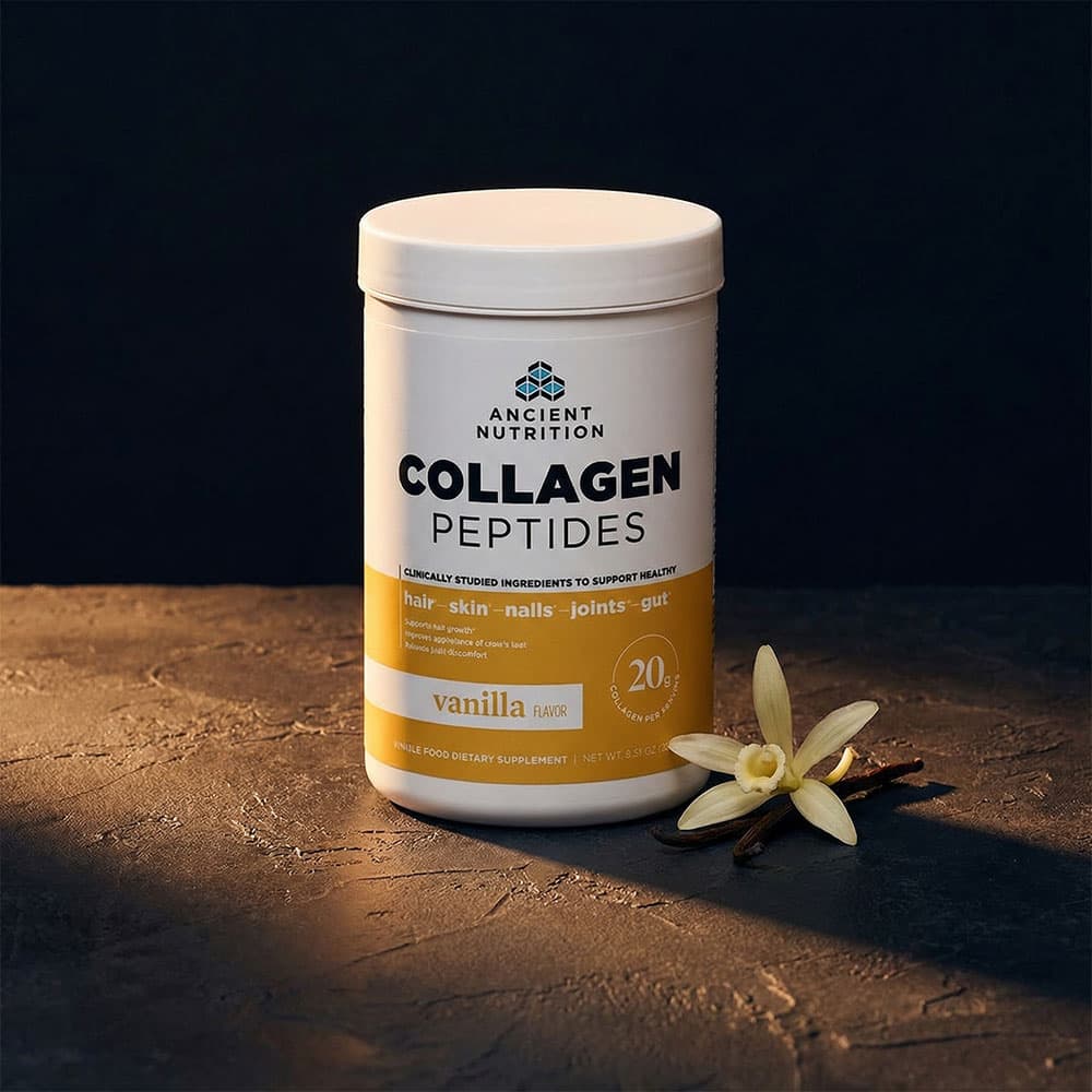 Collagen Peptides 20g - 12 Servings Powder (Vanilla)