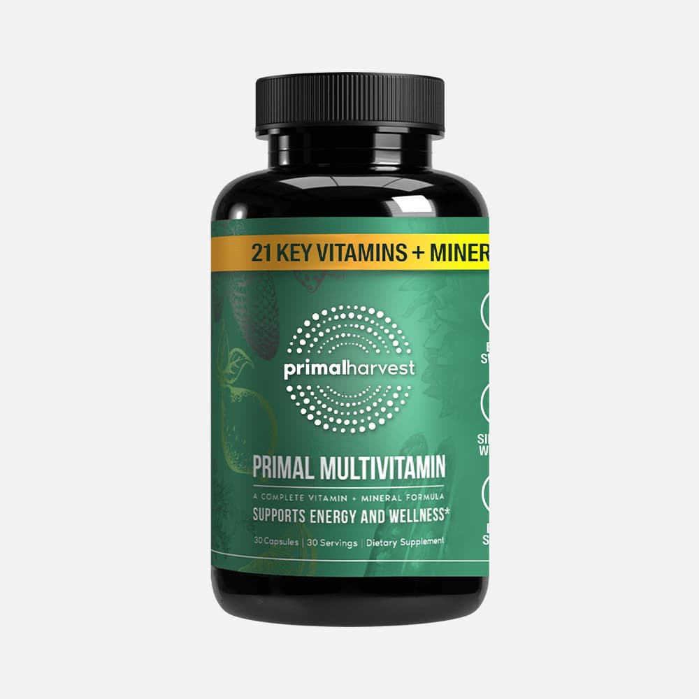 Primal Multivitamin 21 Nutrients - 30 Capsules