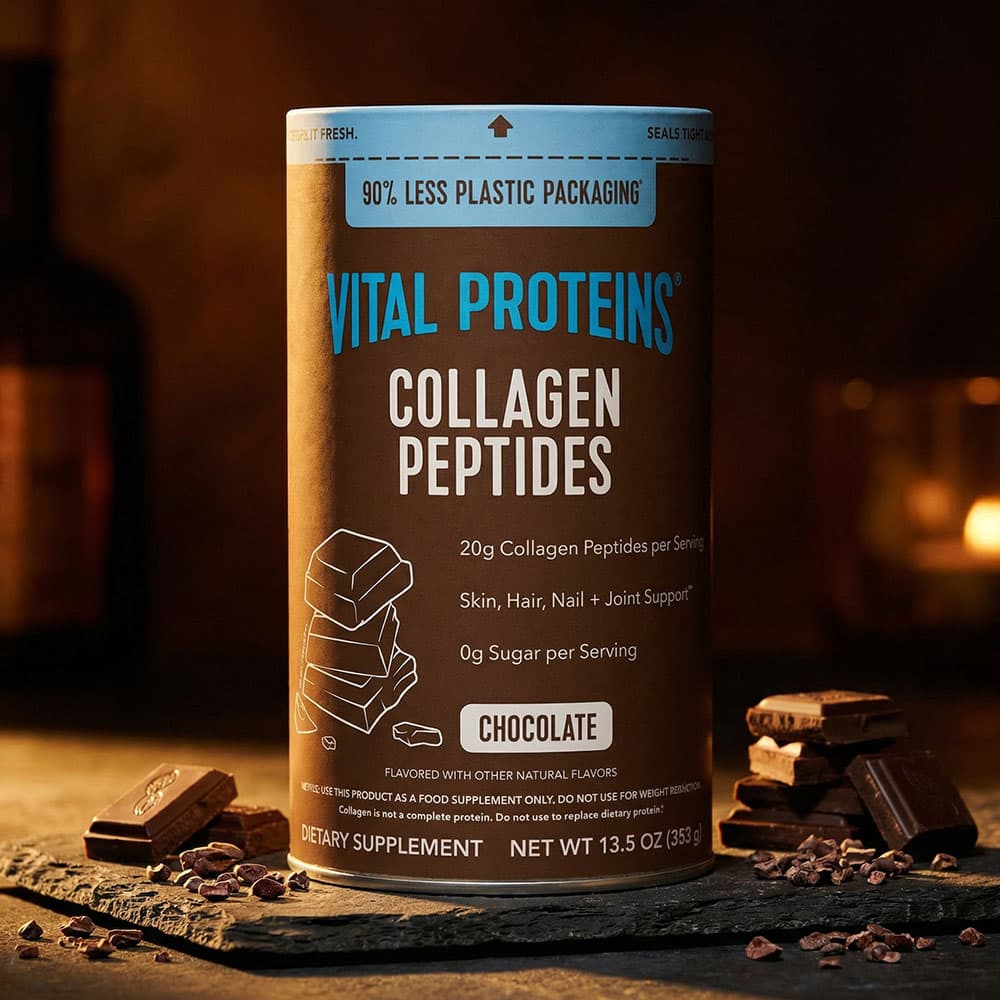 Collagen Peptides Chocolate 13.5oz - Powder