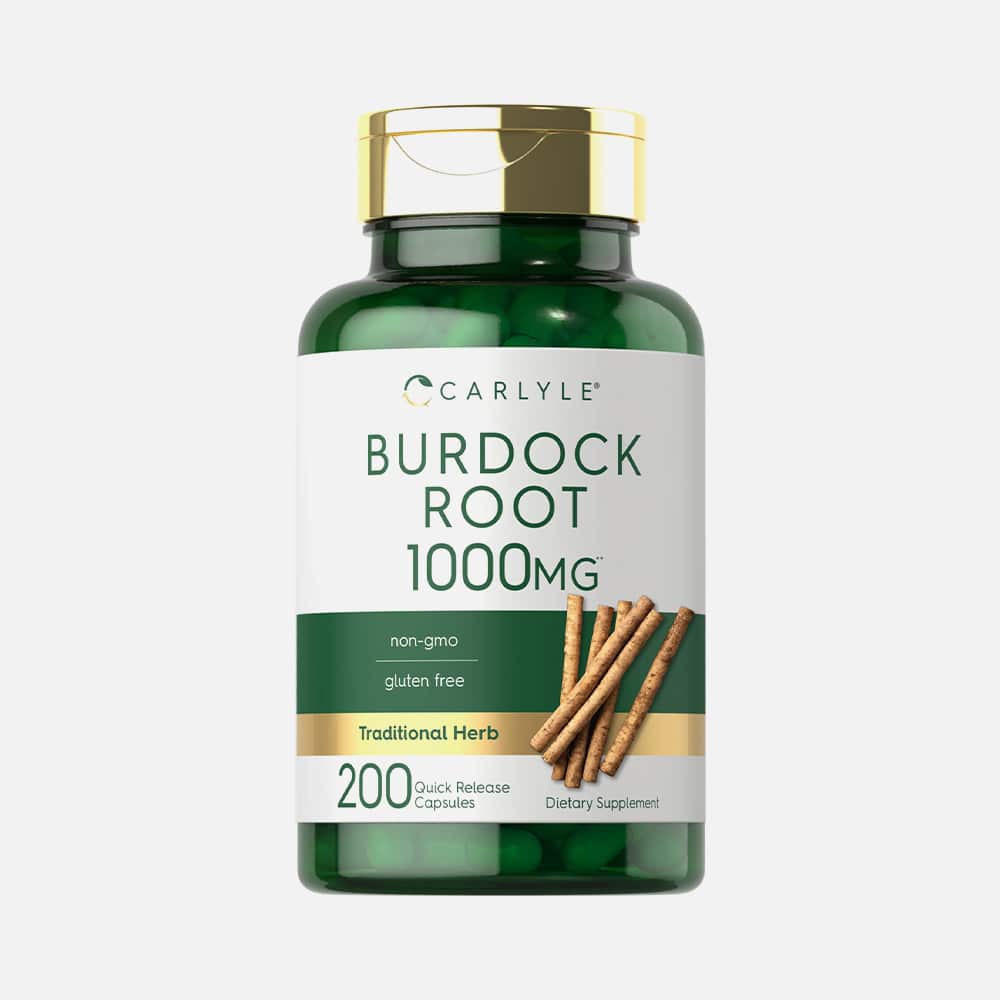 Burdock Root Extract 1000mg - 200 Capsules