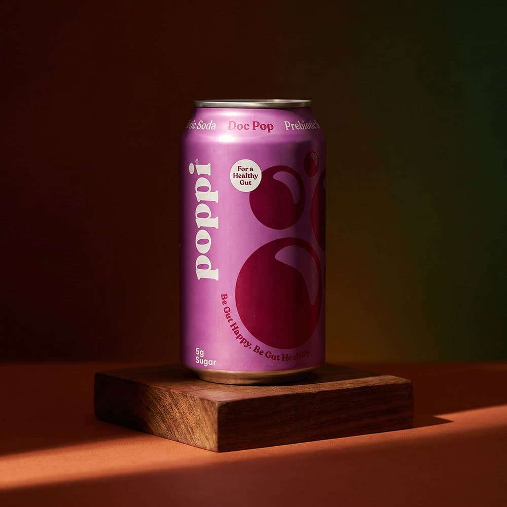 Poppi Doc Pop Prebiotic Soda 12oz - 12 Cans