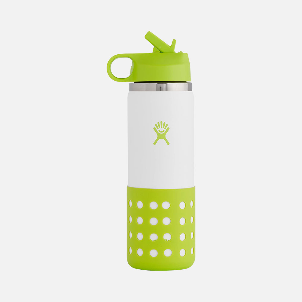 Hydro Flask Kids 20oz Wide Mouth Bottle with Straw Lid