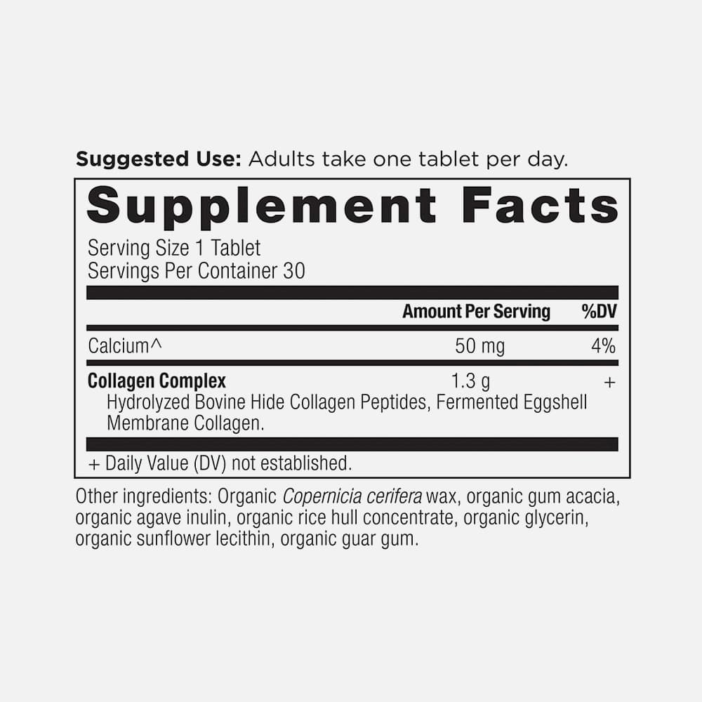 Collagen Peptides 1.3g - 30 Tablets (Unflavored)