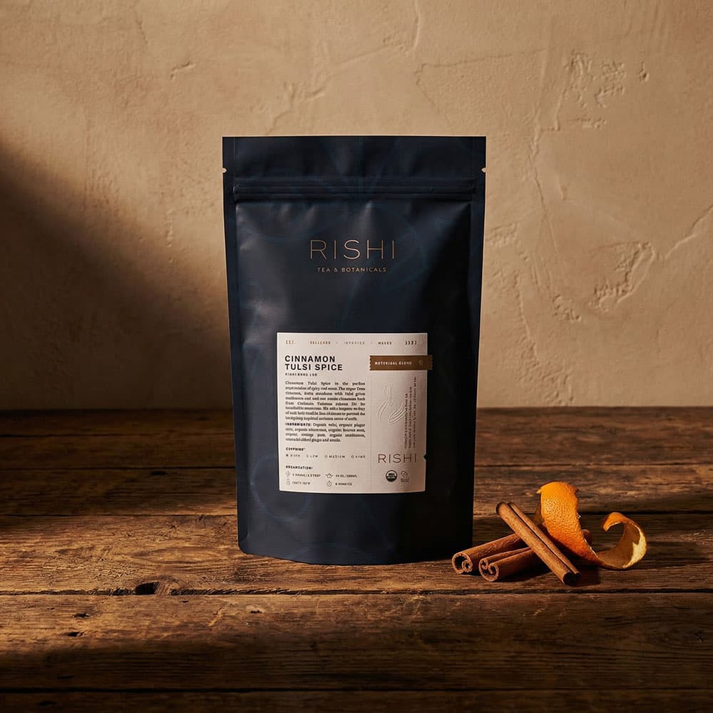 Cinnamon Tulsi Spice Herbal Tea - 16oz Loose Leaf