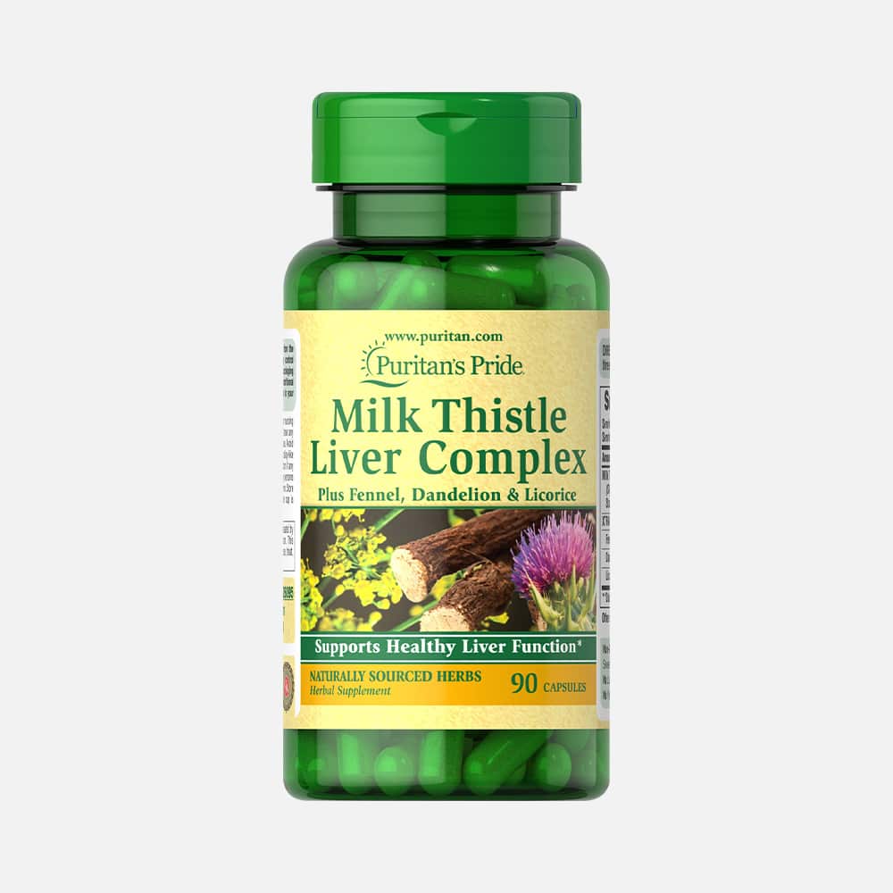 Milk Thistle Liver Complex 90 Count - Capsules