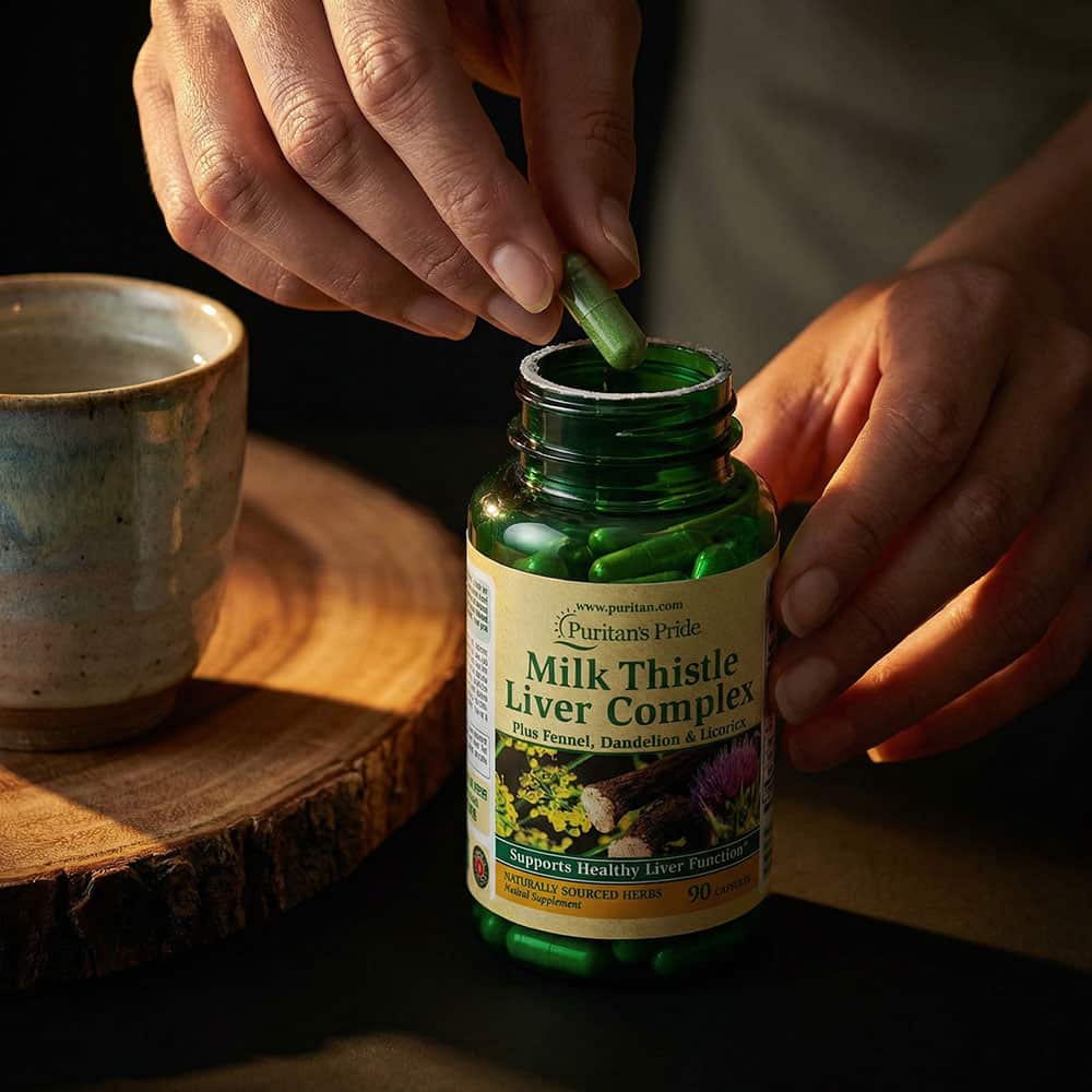 Milk Thistle Liver Complex 90 Count - Capsules