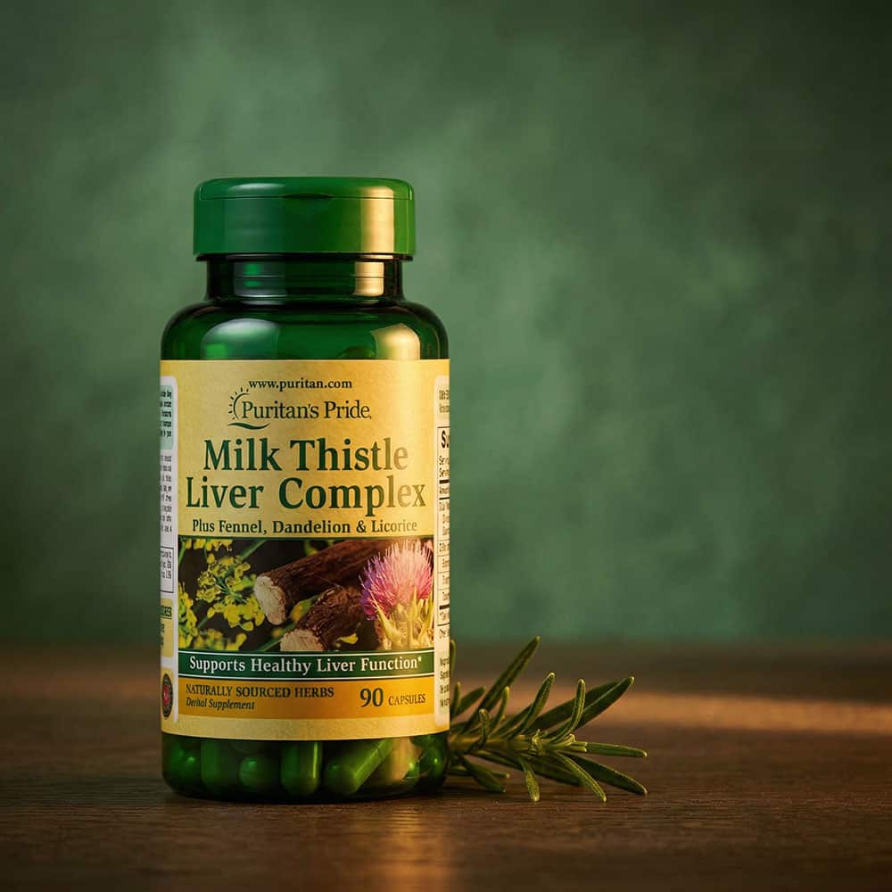 Milk Thistle Liver Complex 90 Count - Capsules