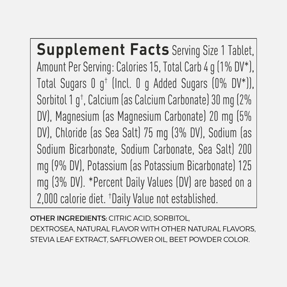 Nuun Wild Strawberry Daily Hydration - 10 Tablets