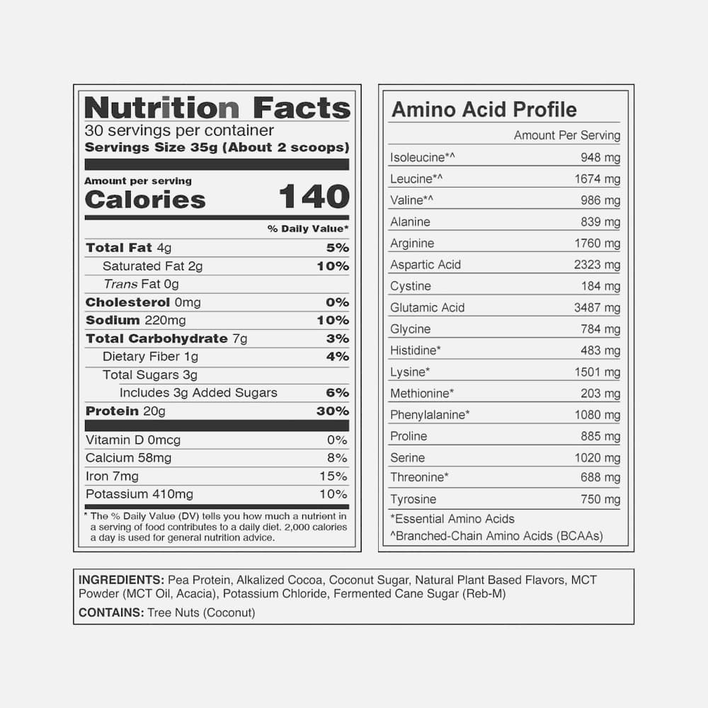 Chocolate Naked Shake Protein 20g - 30 Servings Powder