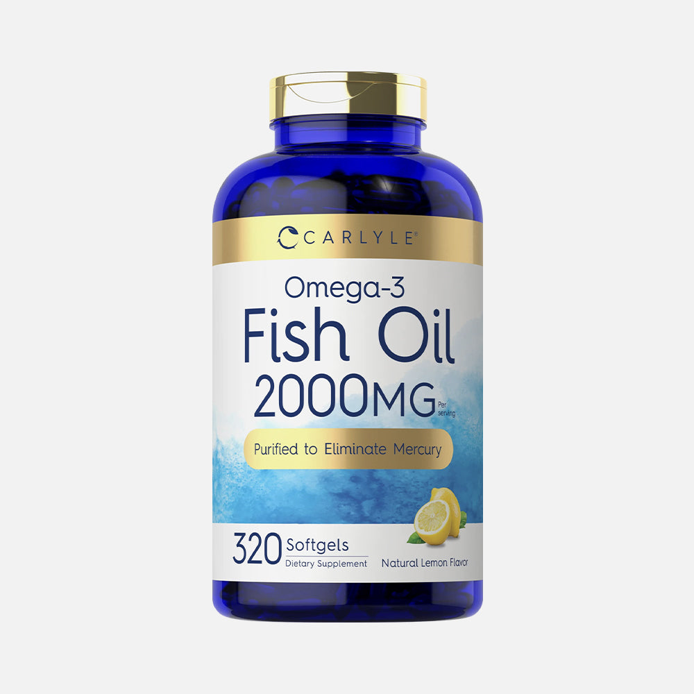 Fish Oil Omega-3 2000mg - 320 Softgels