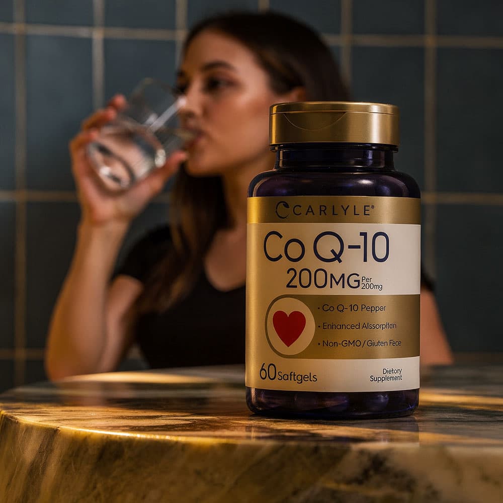 CoQ10 200mg with Black Pepper - 60 Softgels