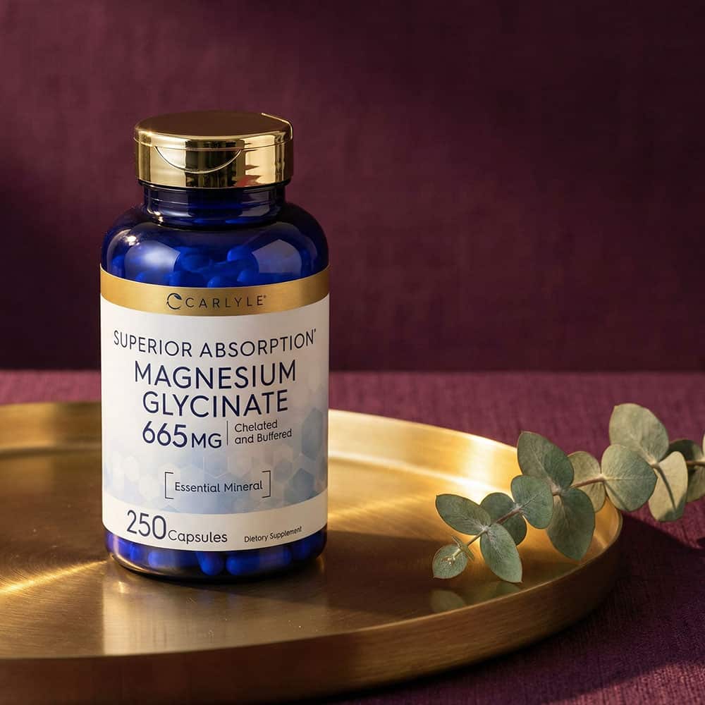 Magnesium Glycinate 665mg - 250 Capsules