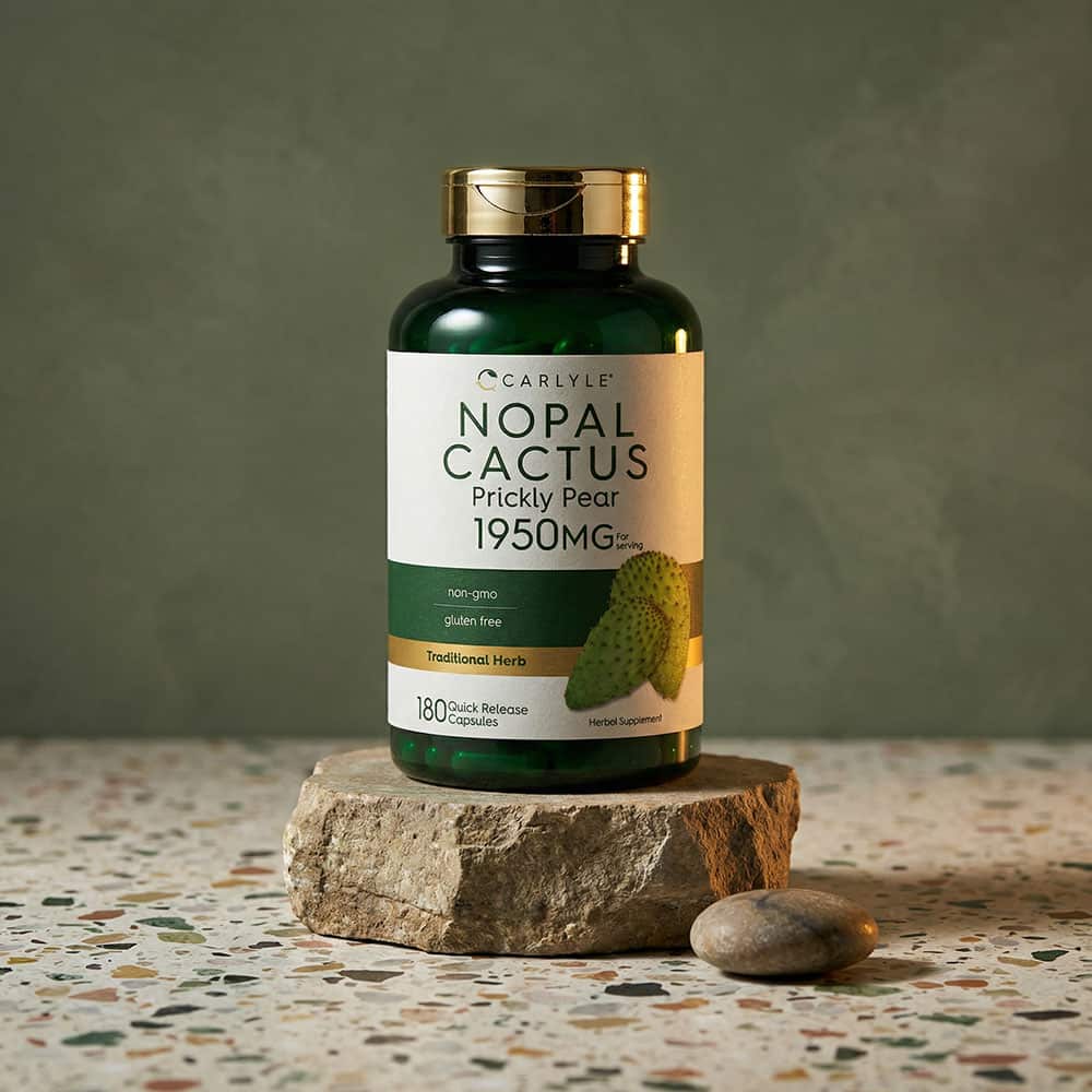 Prickly Pear (Nopal Cactus) 1950mg - 180 Capsules