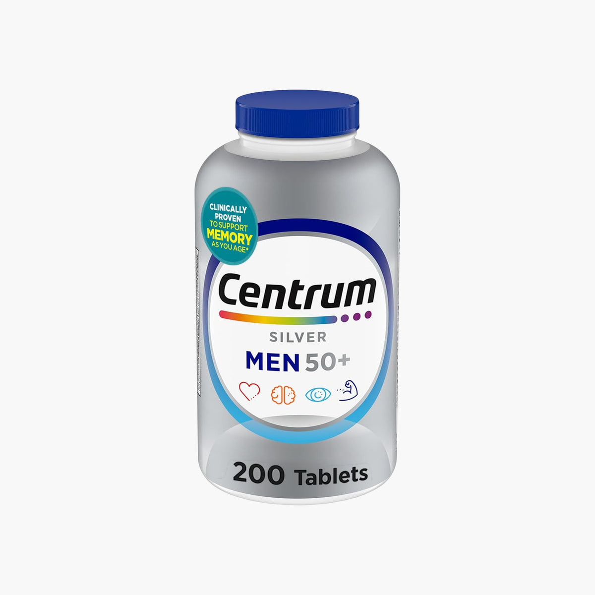 Centrum Silver - Men's 50+ Multivitamin - 200 Tablets
