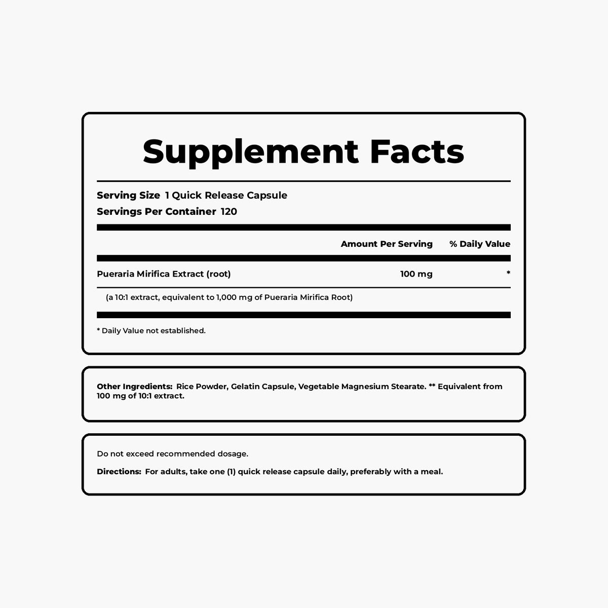 Pueraria Mirifica