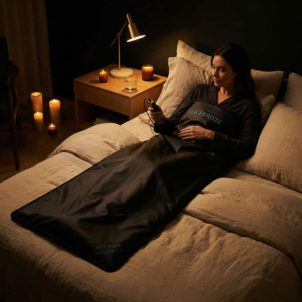 HigherDOSE Infrared Sauna Blanket - Portable Sauna Device