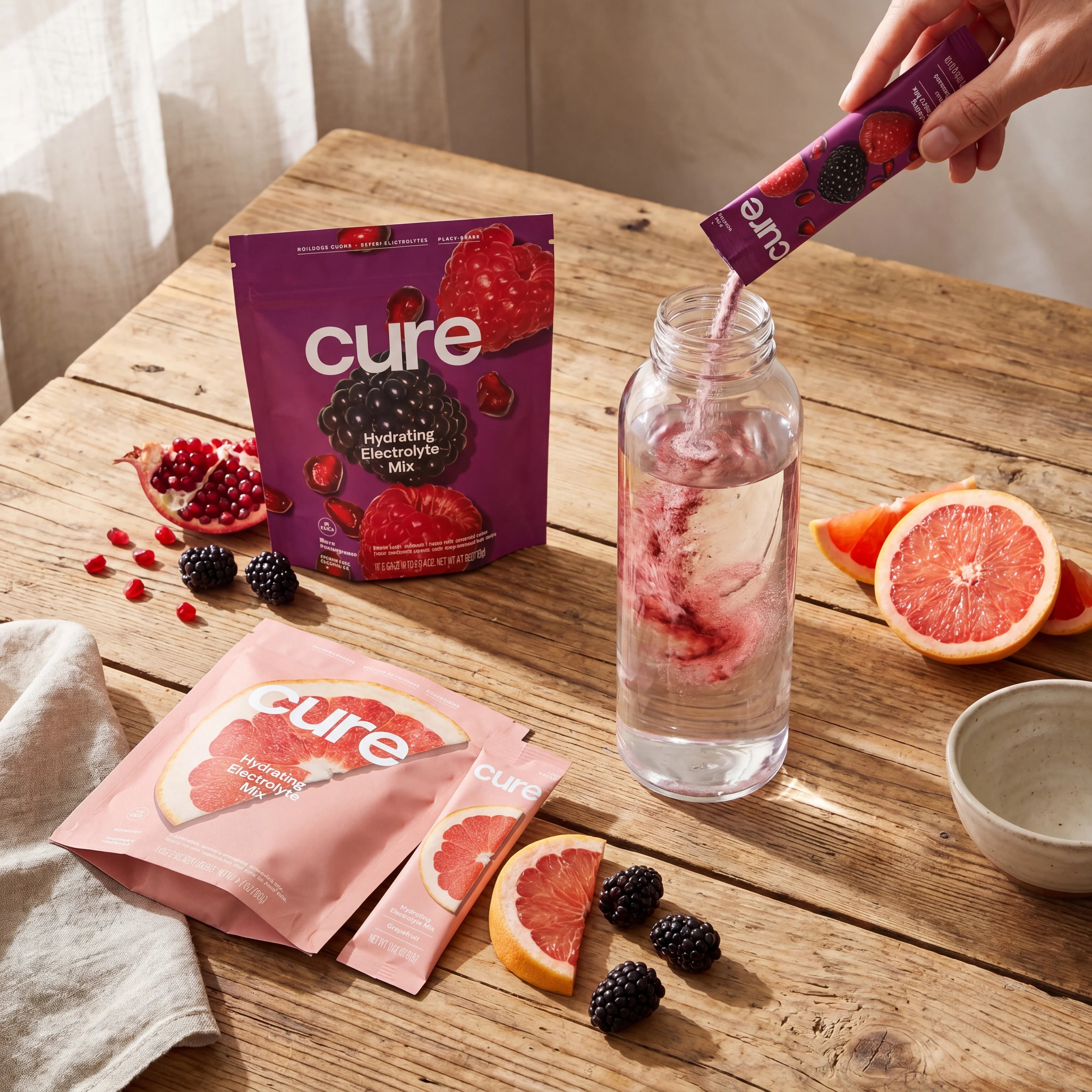 Cure Hydration Electrolyte Mix - 28 Powder Packets