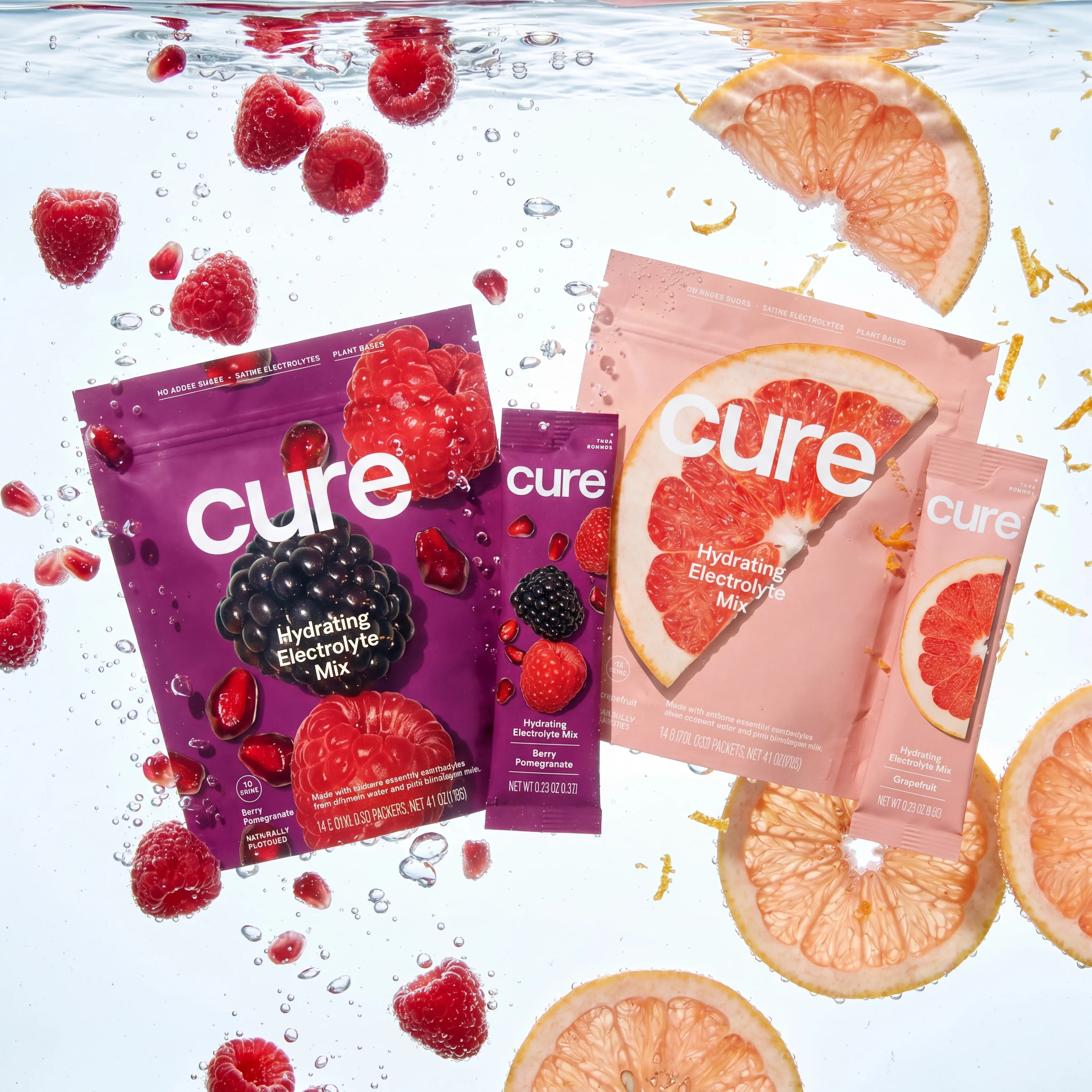 Cure Hydration Electrolyte Mix - 28 Powder Packets
