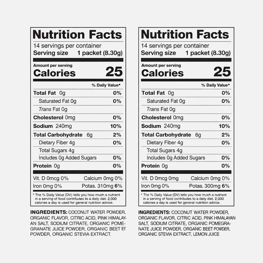 Cure Hydration Electrolyte Mix - 28 Powder Packets