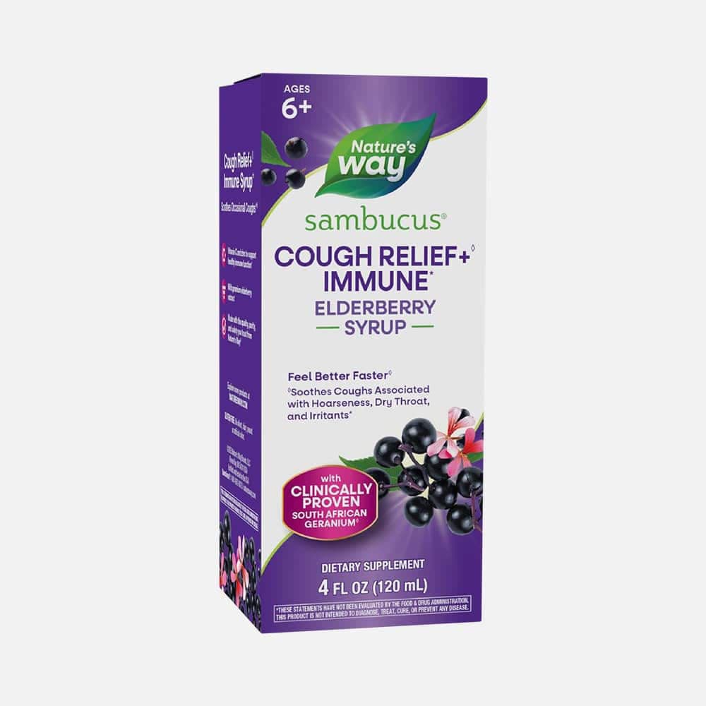 Sambucus Cough Relief+ Immune Syrup - 4 fl oz Liquid