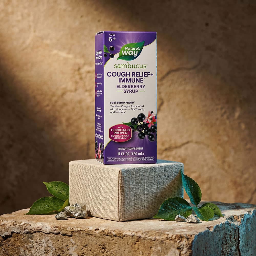 Sambucus Cough Relief+ Immune Syrup - 4 fl oz Liquid