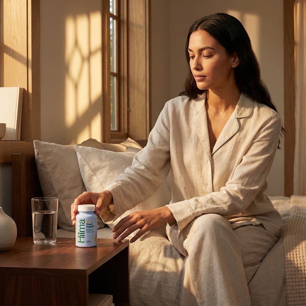 Hilma Sleep Aid with Magnesium & L-Theanine - 50 Capsules