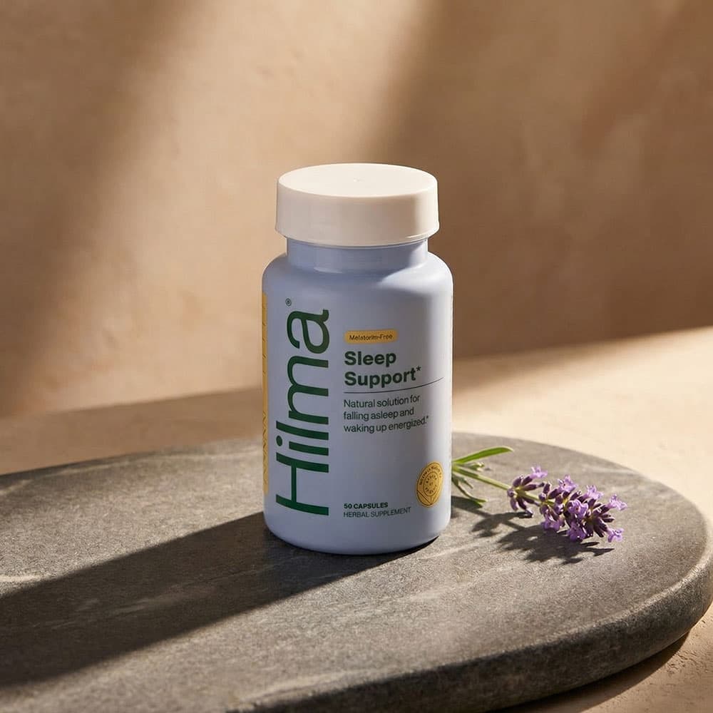 Hilma Sleep Aid with Magnesium & L-Theanine - 50 Capsules