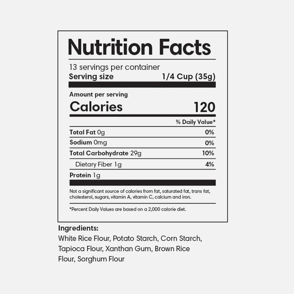 Gluten Free Flour Blend - 2lb All Purpose Powder