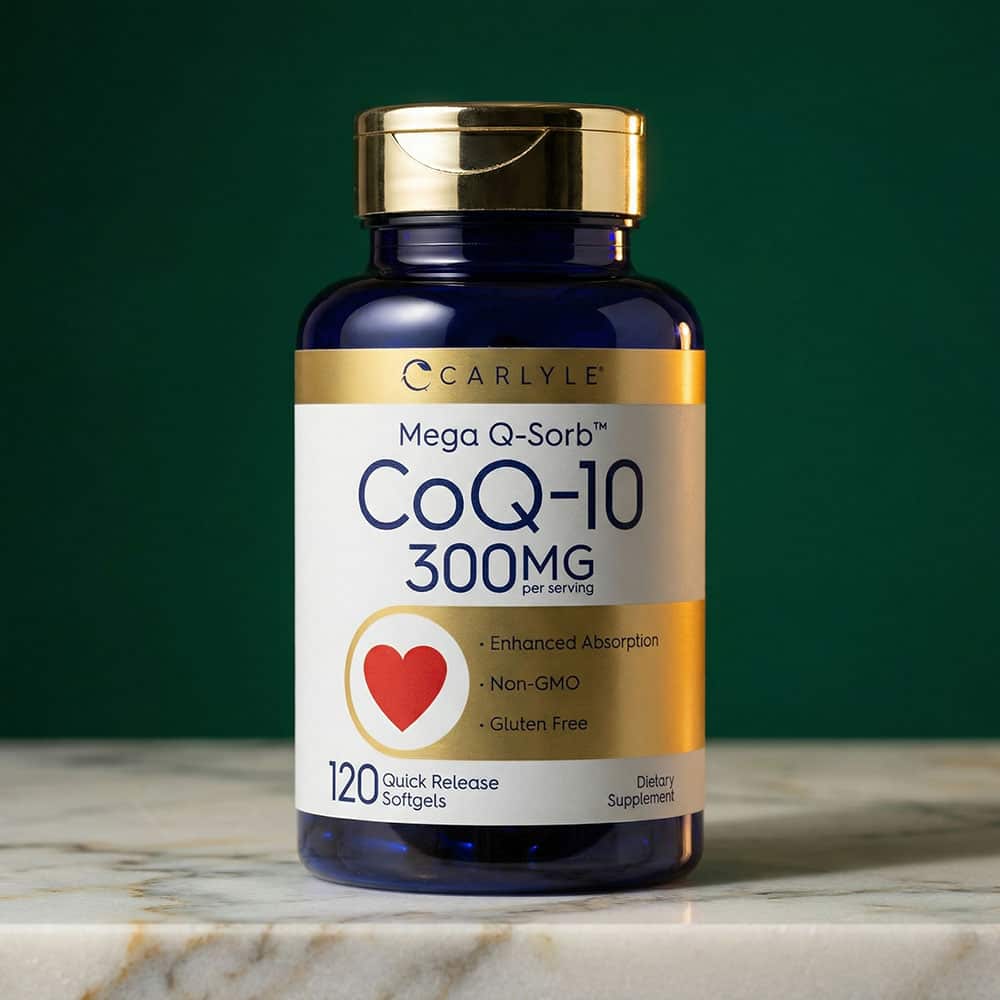 CoQ10 300mg (Mega Q-Sorb) - 120 Softgels