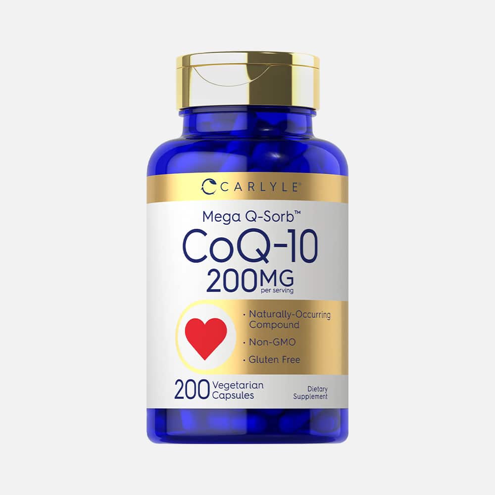 CoQ10 (Mega Q-Sorb) 200mg - 200 Capsules