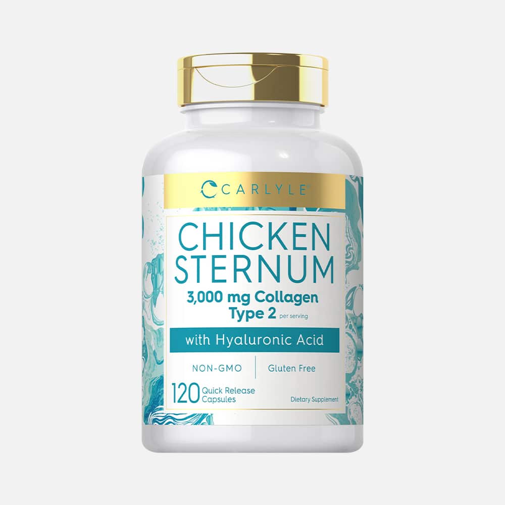 Type II Collagen 3000mg with Hyaluronic Acid - 120 Capsules