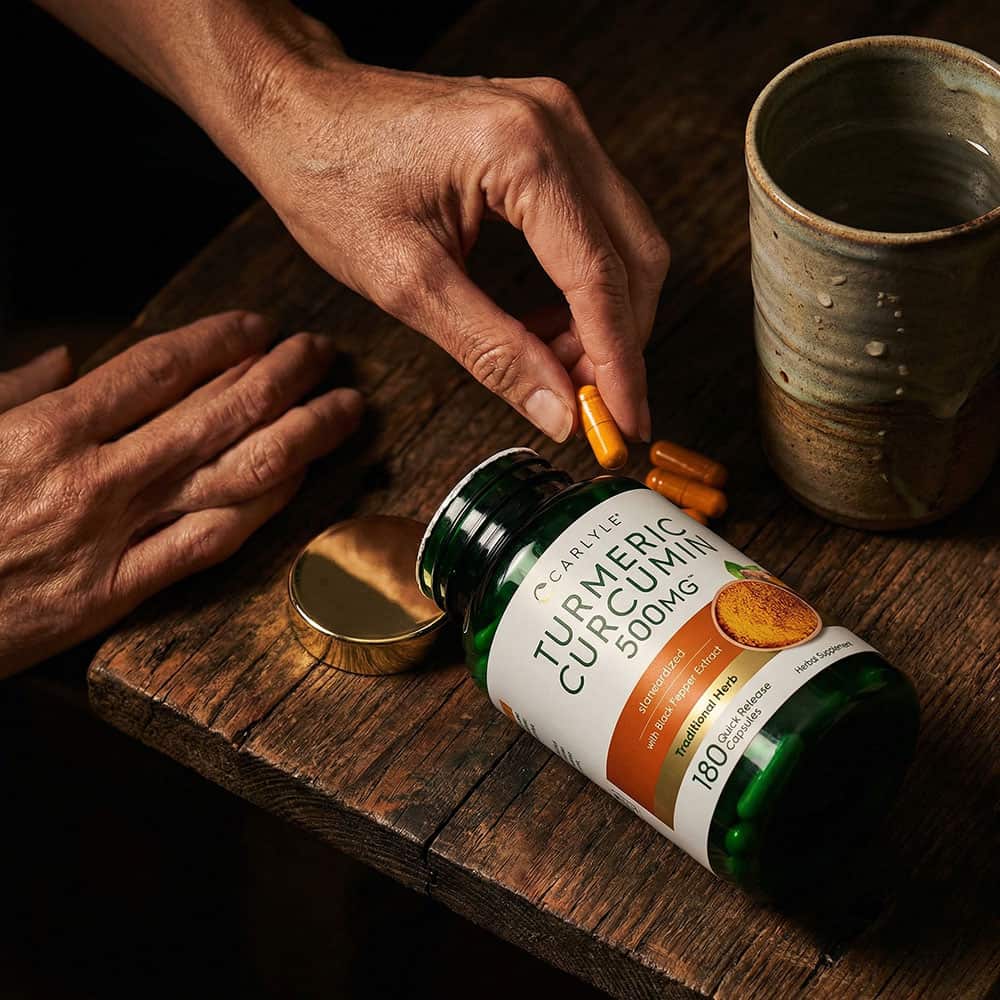Turmeric Curcumin 500mg - 180 Capsules