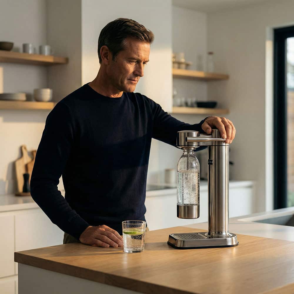 Aarke Carbonator Pro - Stainless Steel Sparkling Water Maker